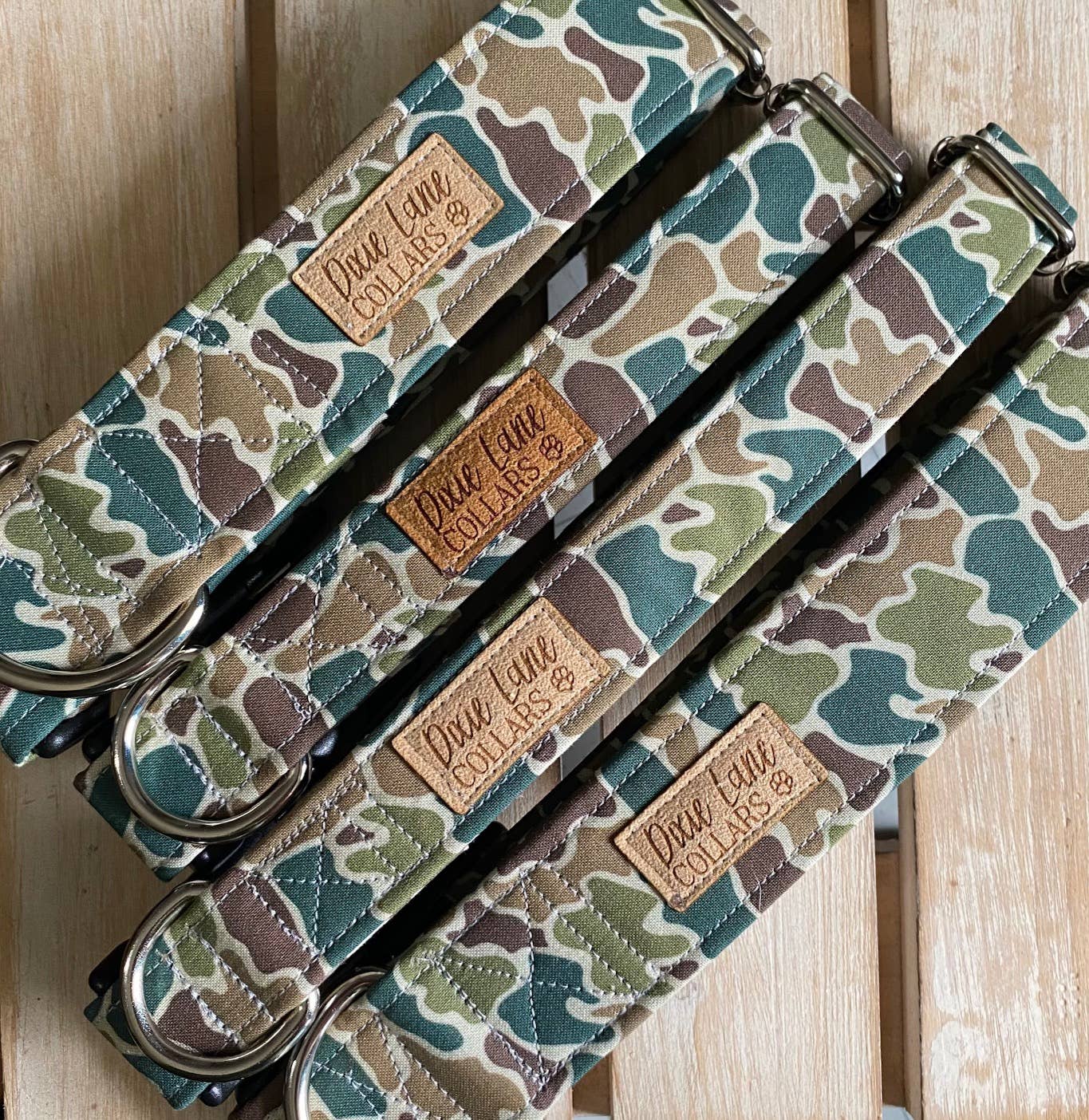 Camo Marsh Dog Collar, Duck Camo, Camouflage