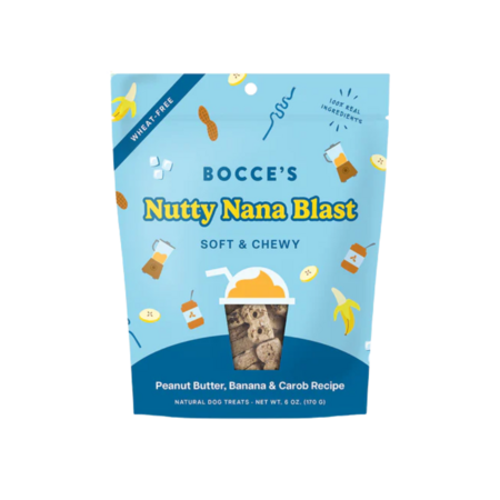 Bocce's Dog Treat Smoothie
Soft & Chewy Nutty Nana
Blast 6 oz