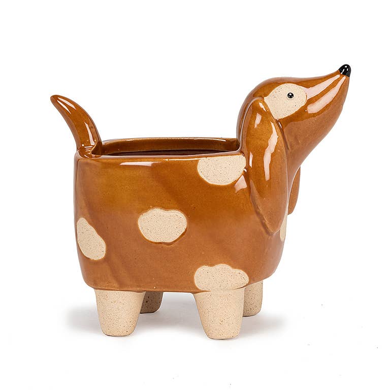 Dog on Legs Planter - 4" H