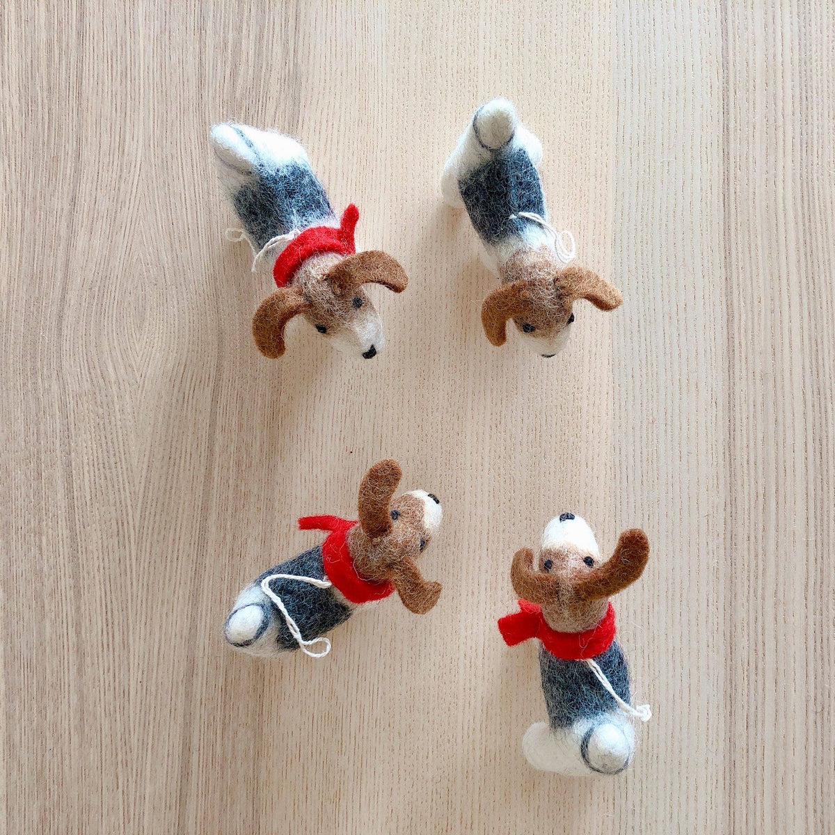 Felt Jack Russell Ornament
