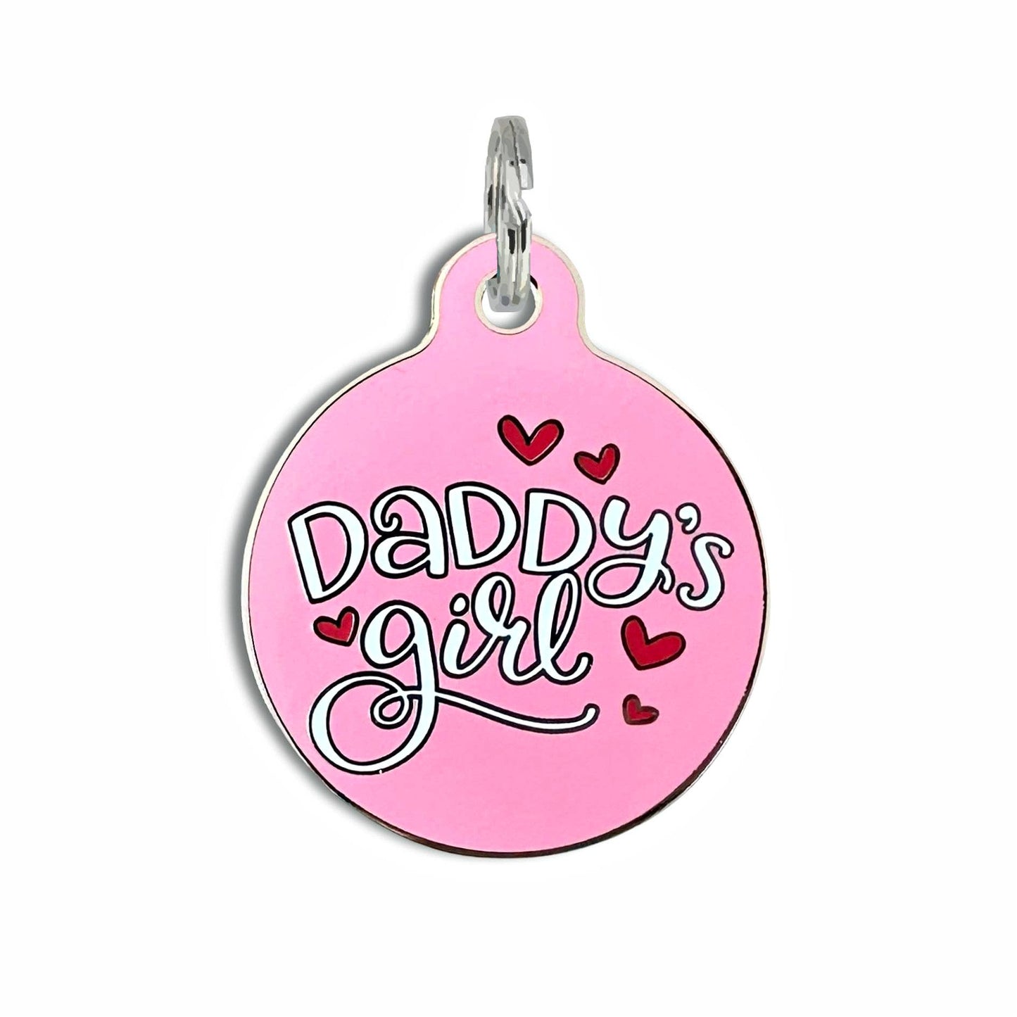 Dog ID Tag with Personalized QR Code - Daddy's Girl πΒ