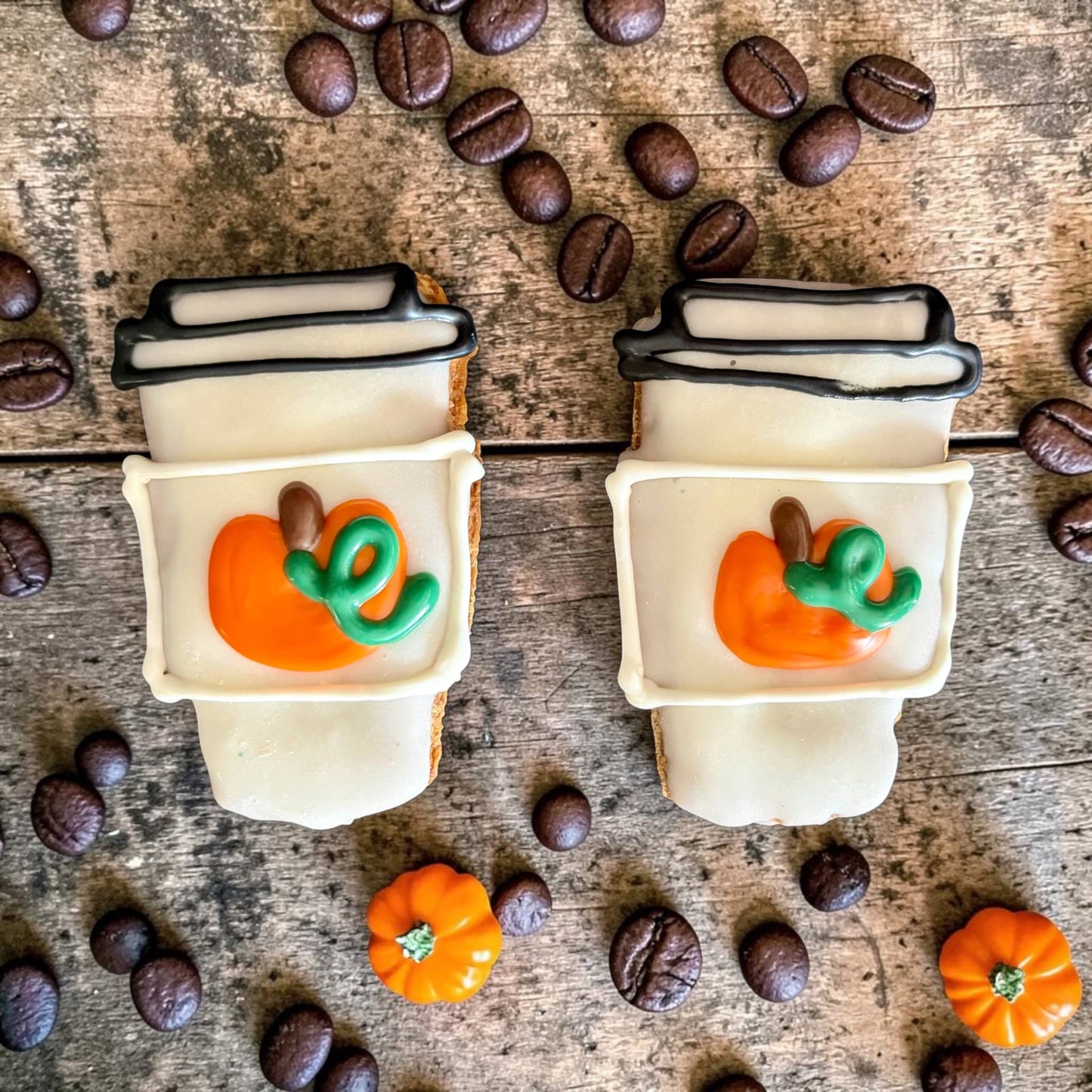 Mini PUPkin To-Go Coffee Dog Treat