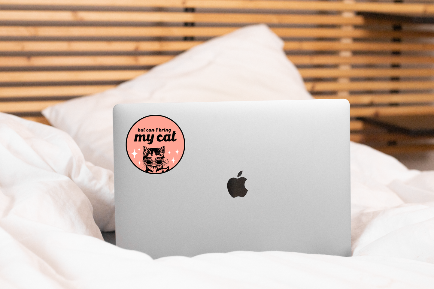 But Can I Bring My Cat Sticker