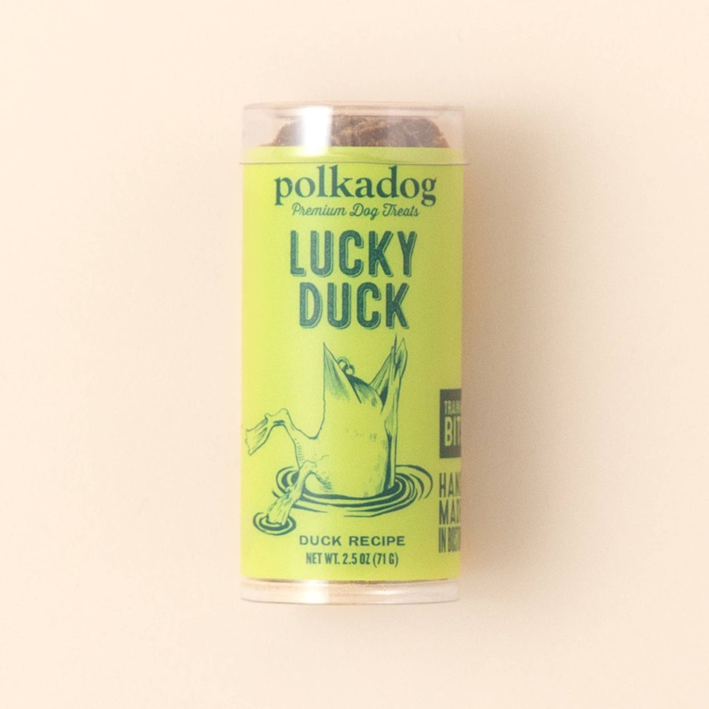 Mini Tube: Lucky Duck, Training Bits - 2.5oz - Dog Treats