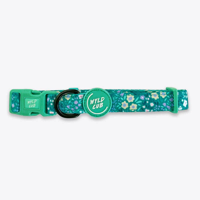 Adjustable Dog Collar: Notting Hill Mint