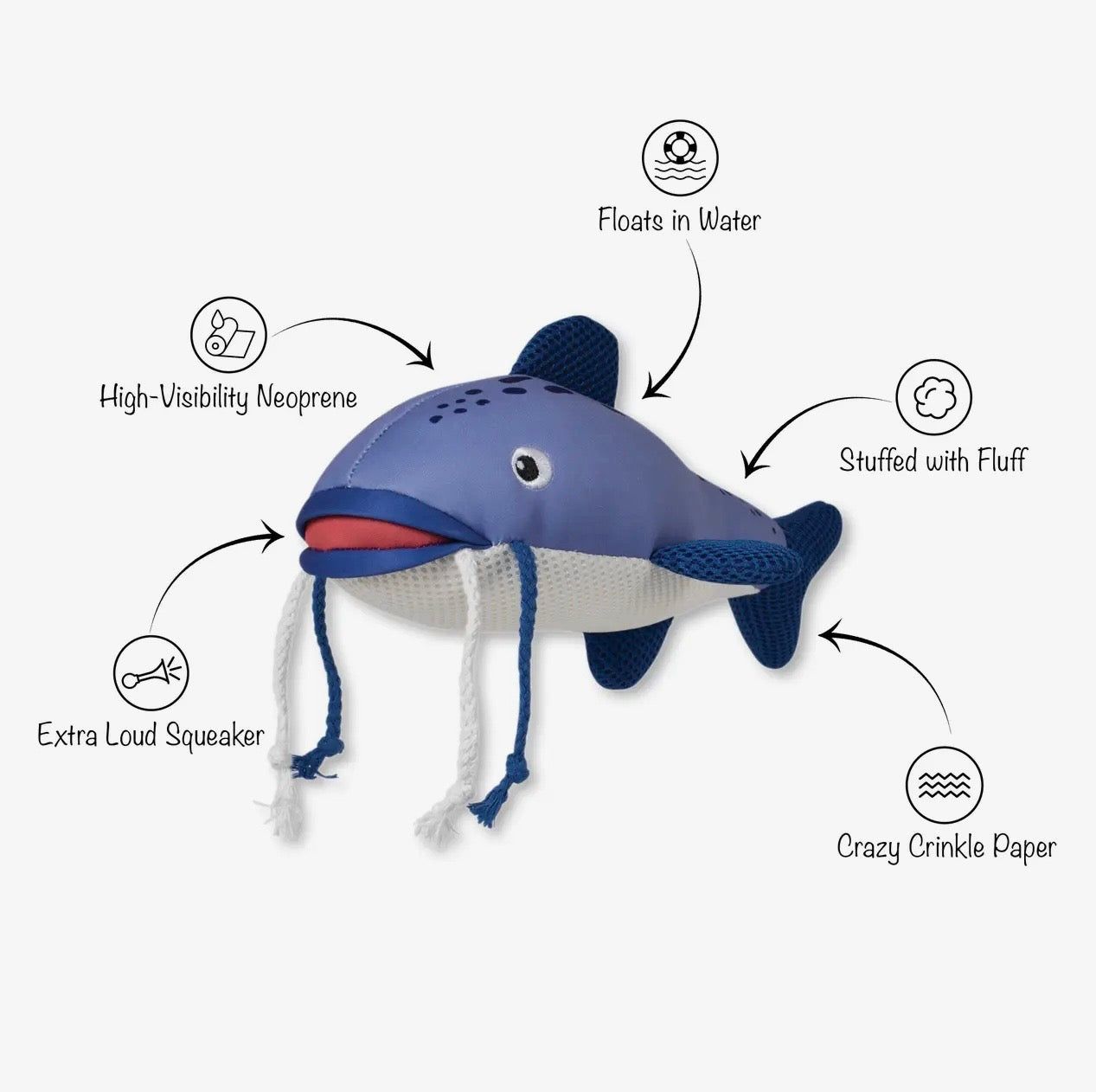 The Reel Deal Floating Dog Toy