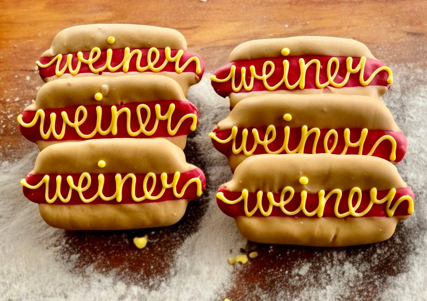 WEINER Hot Dog Gourmet Dog Treats