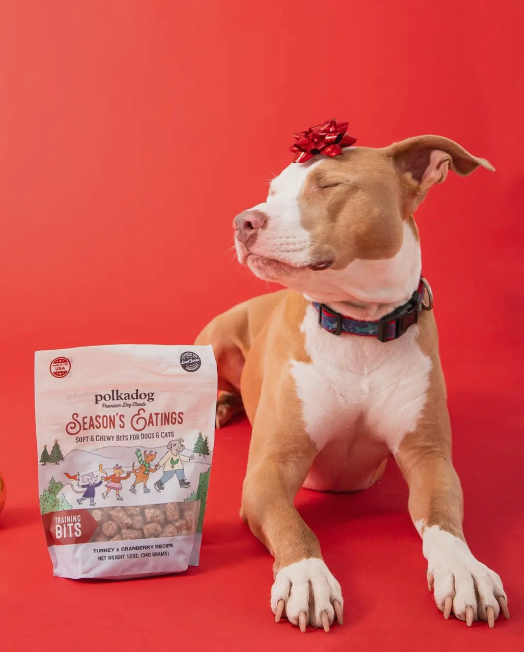 Holiday Pouch: Seasons Eatings (Turkey & Cranberry) - 10oz