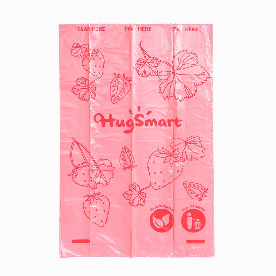 HugSmart Pet - Strawberry
16 Rolls | 240 Bags