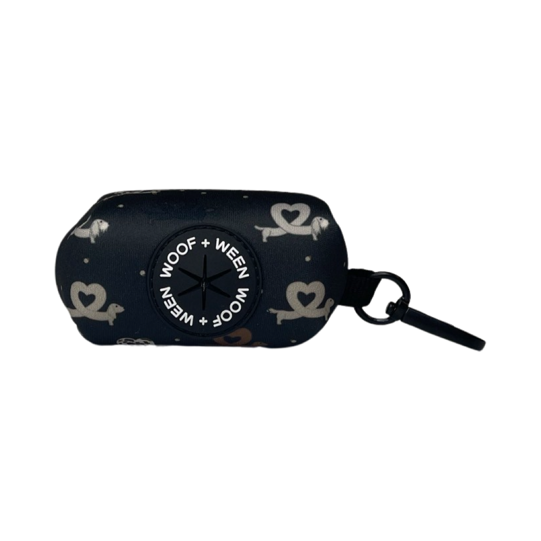 Waste Bag Holder - I HEART DACHSHUNDS
