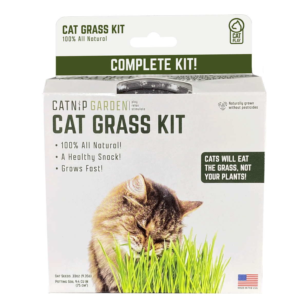 Catnip Garden Cat Grass Kit
