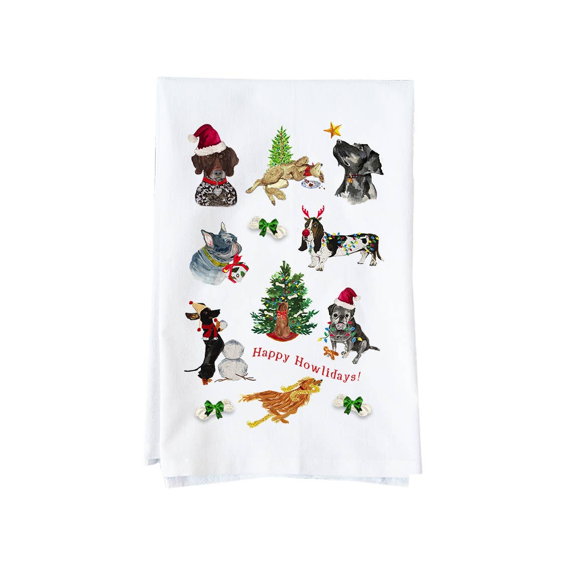 Happy Howlidays Kitchen Towel