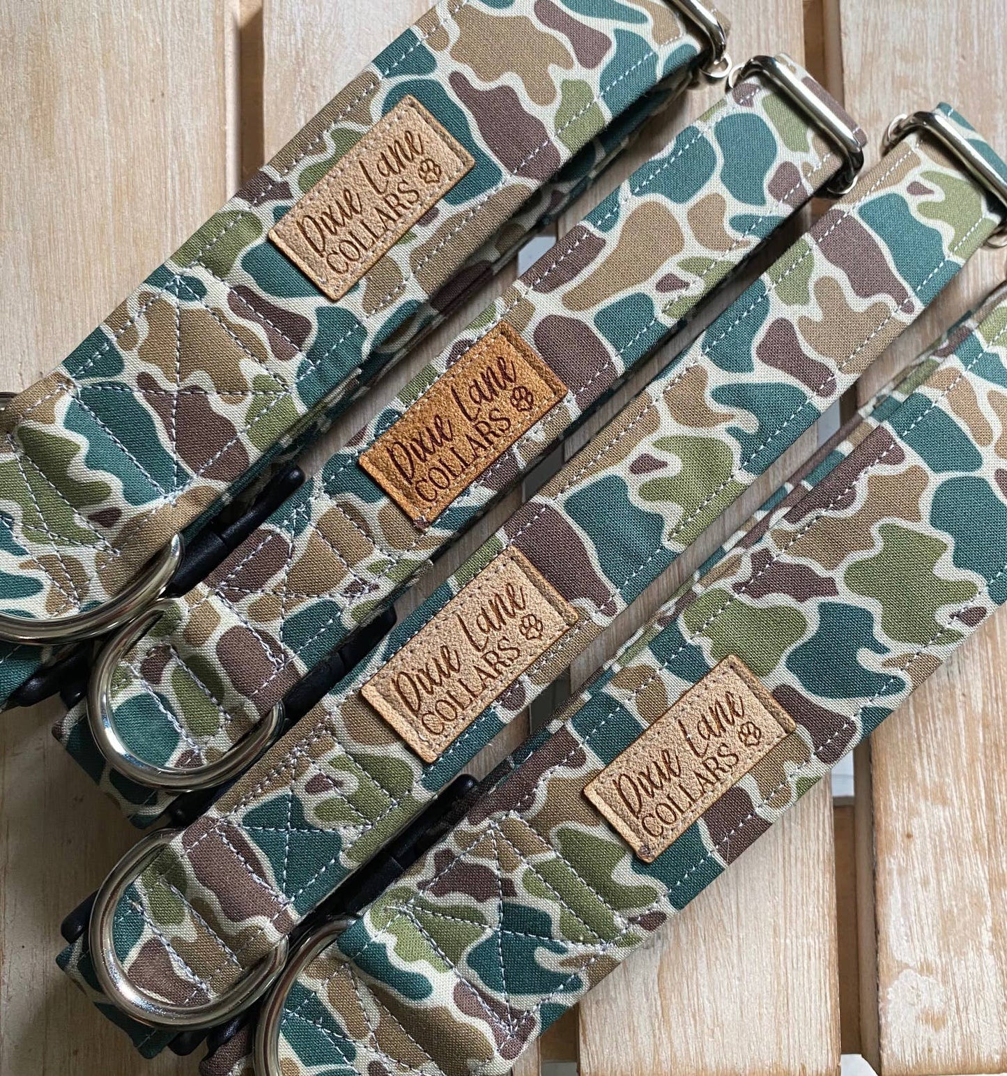 Camo Marsh Dog Collar, Duck Camo, Camouflage