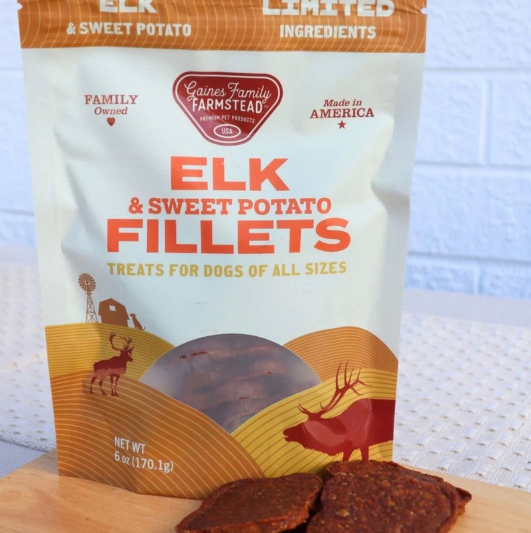 Elk and Sweet Potato Fillets - 6oz