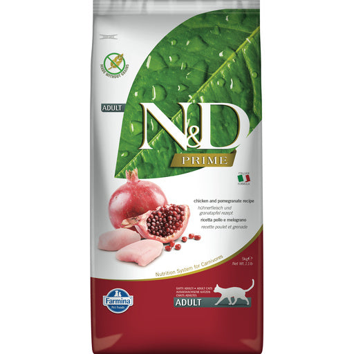 Farmina Cat Dry GF PRIME
Chicken & Pomegranate 3.3#