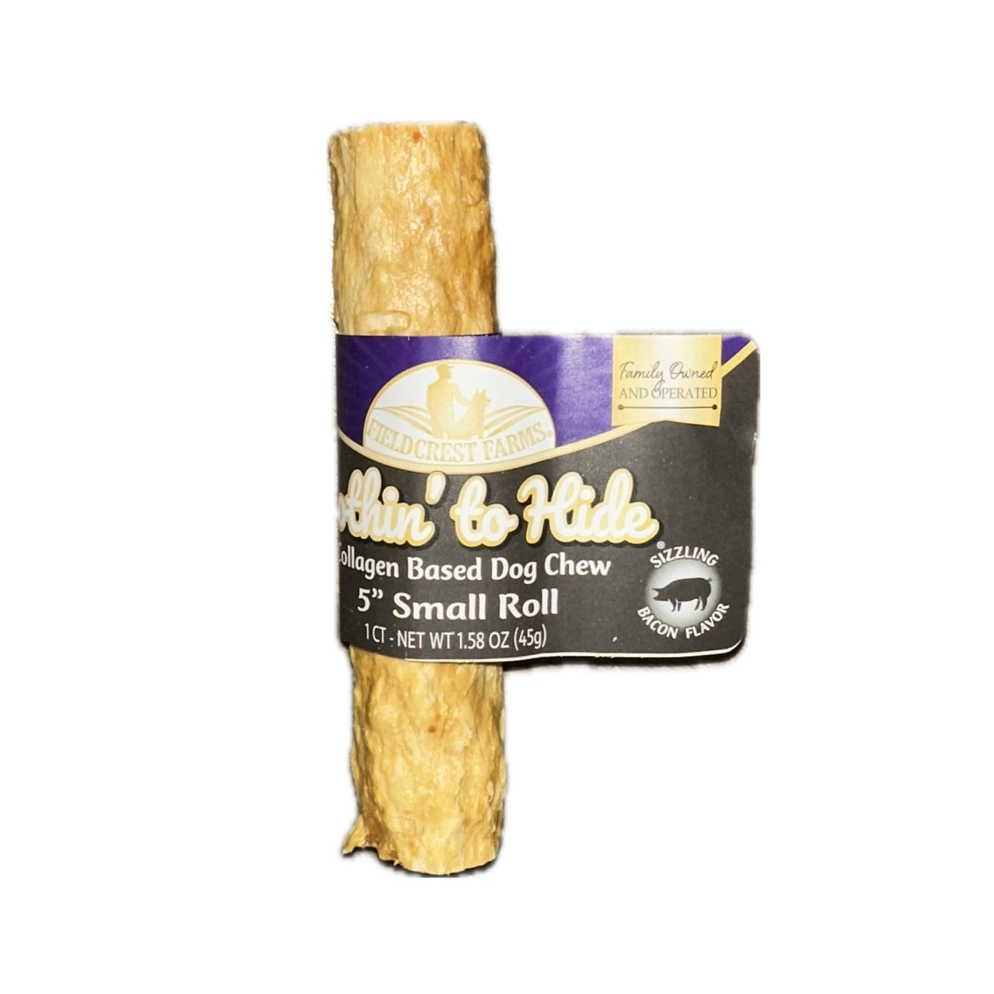 FIELDCREST FARMS Nothin to Hide Small Roll 5" Bacon