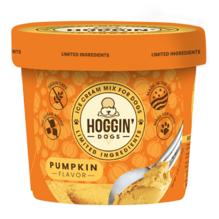 Hoggin' Dogs Pumpkin Ice Cream Mix 2.32 oz (Makes 8 oz)
