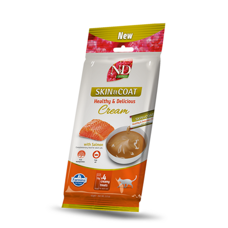 Farmina Cat Treat Cream
QUINOA Skin & Coat Salmon
60g