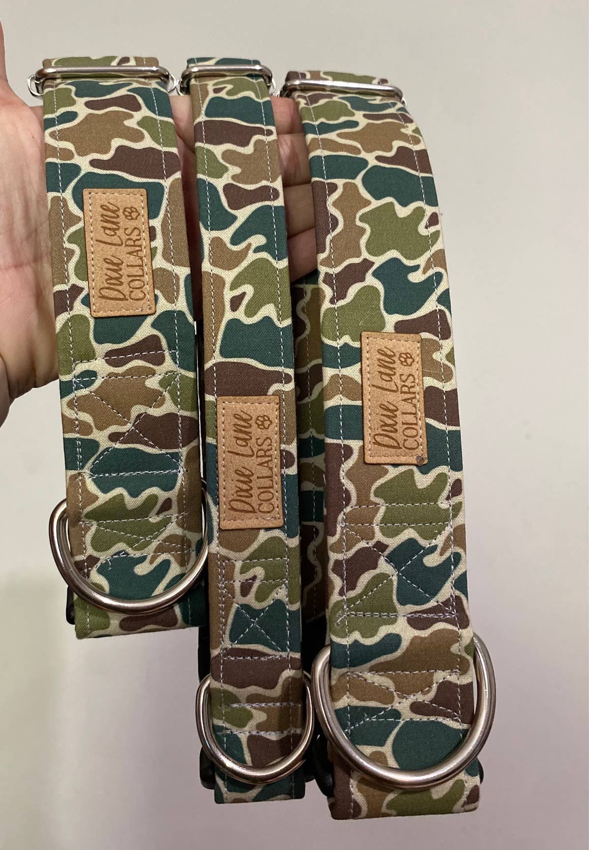 Camo Marsh Dog Collar, Duck Camo, Camouflage