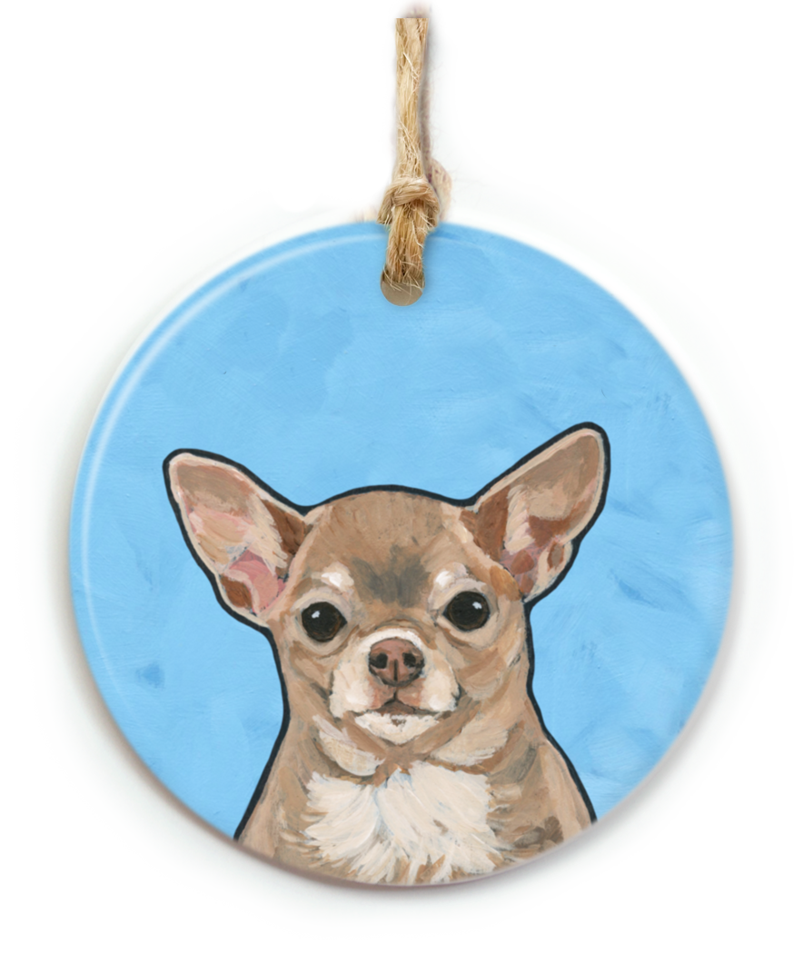 Chihuahua Dog Ornament