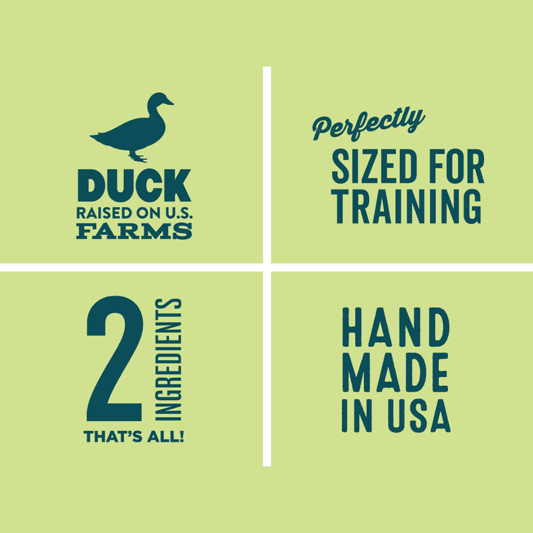 Mini Tube: Lucky Duck, Training Bits - 2.5oz - Dog Treats