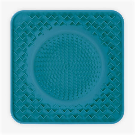 Messy Mutts Dog Bowl
Licking Mat Blue 10X10