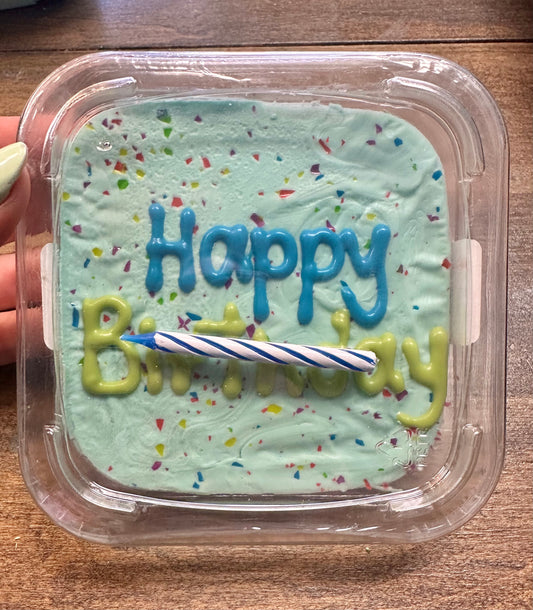 Boy Birthday Granola Dog Cake