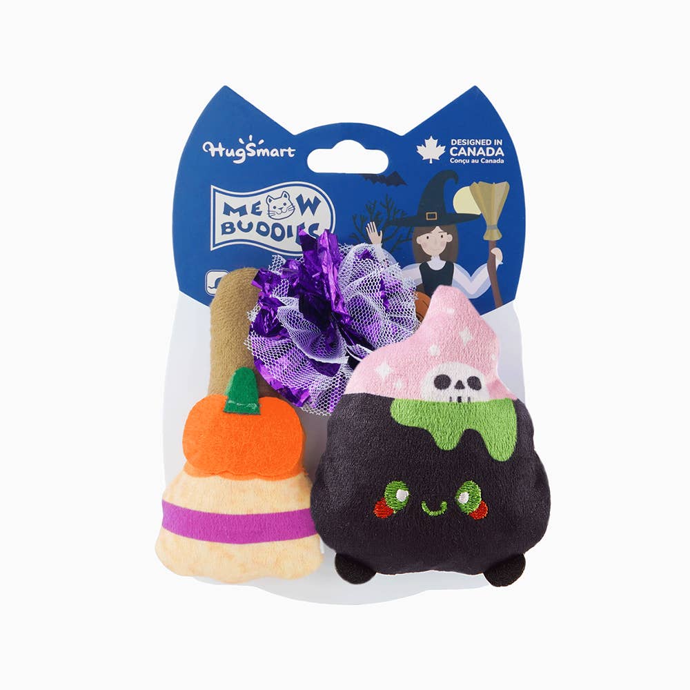 HugSmart Pet - Spooky Cats  | Witch's Brew - Cat Toy
