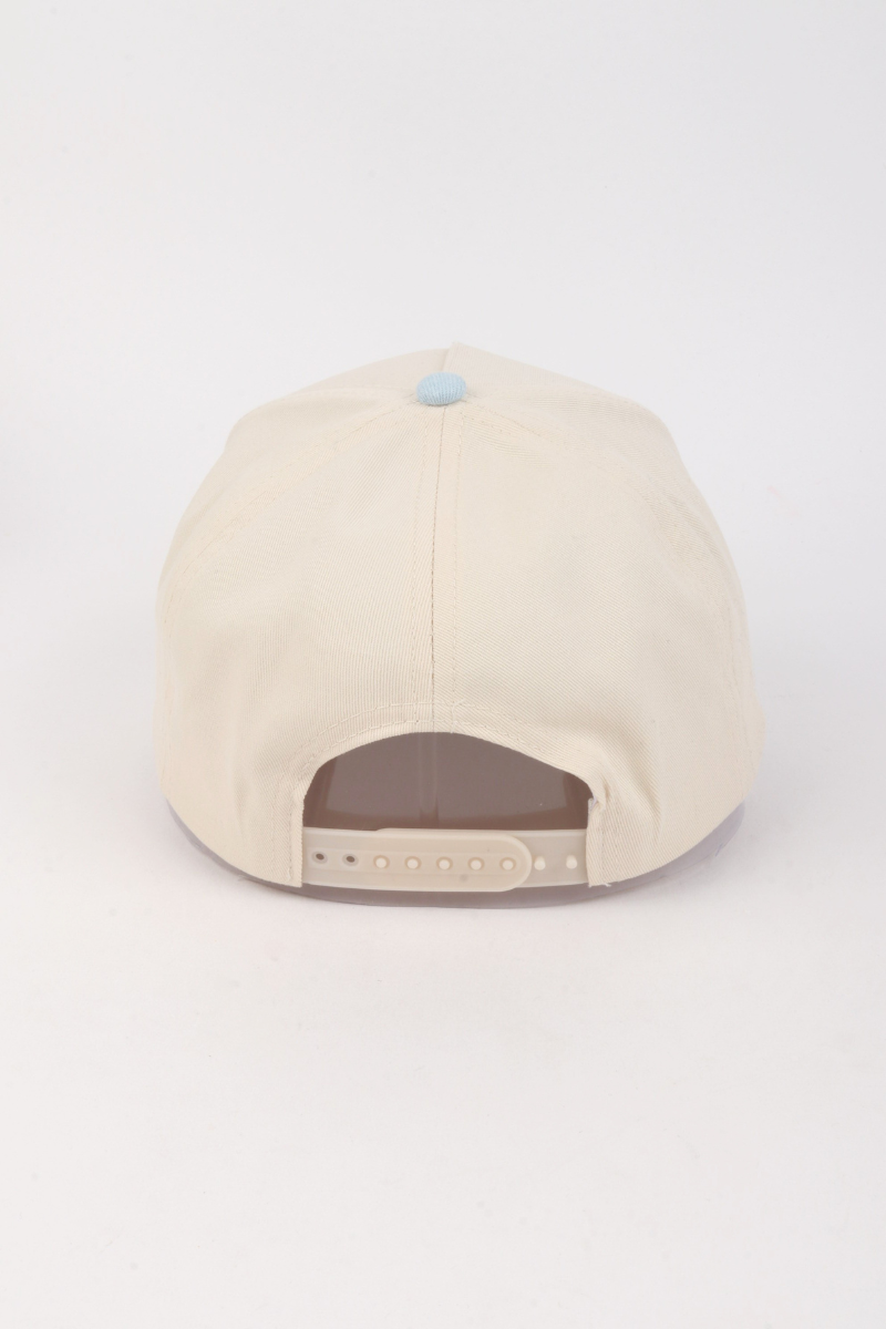AMERICANA DOG USA FLAG Embroidered Stars Brim Two Tone Cap