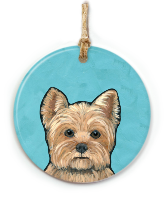 Yorkie Ornament