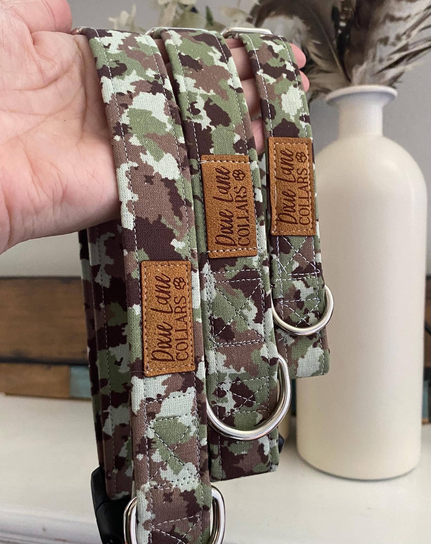 Camouflage Army Camo Print Dog Collar