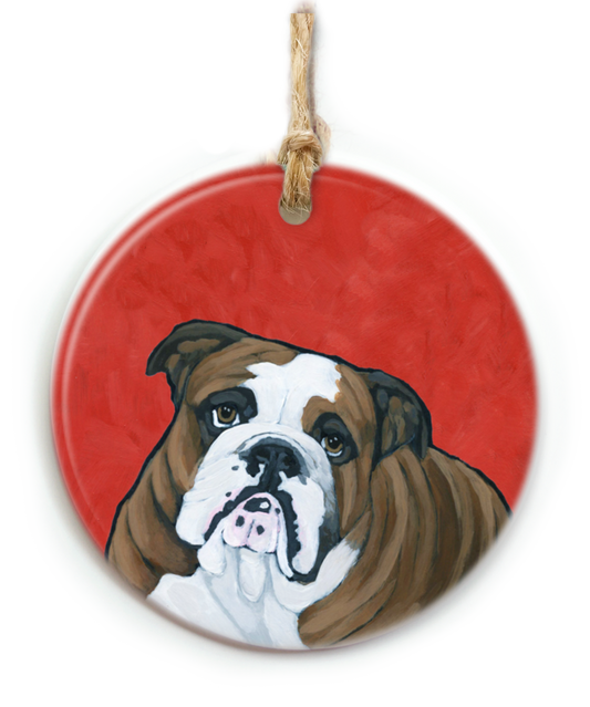 Bulldog Ornament