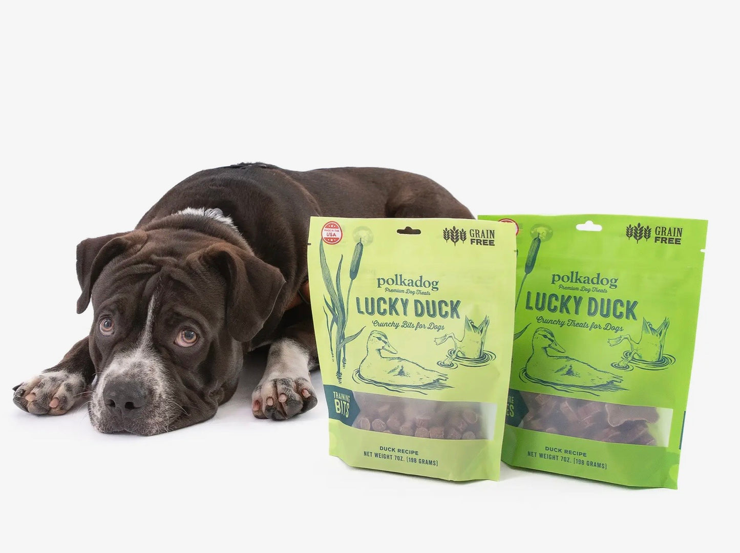 Lucky Duck Training Bits - 7oz - Dog Treats