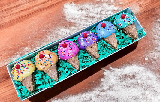 Mini Licketty Split Ice Cream Cones Dog Treats