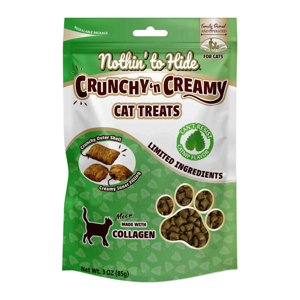 FIELDCREST FARMS Nothin To Hide Cat Catnip Treats 3oz