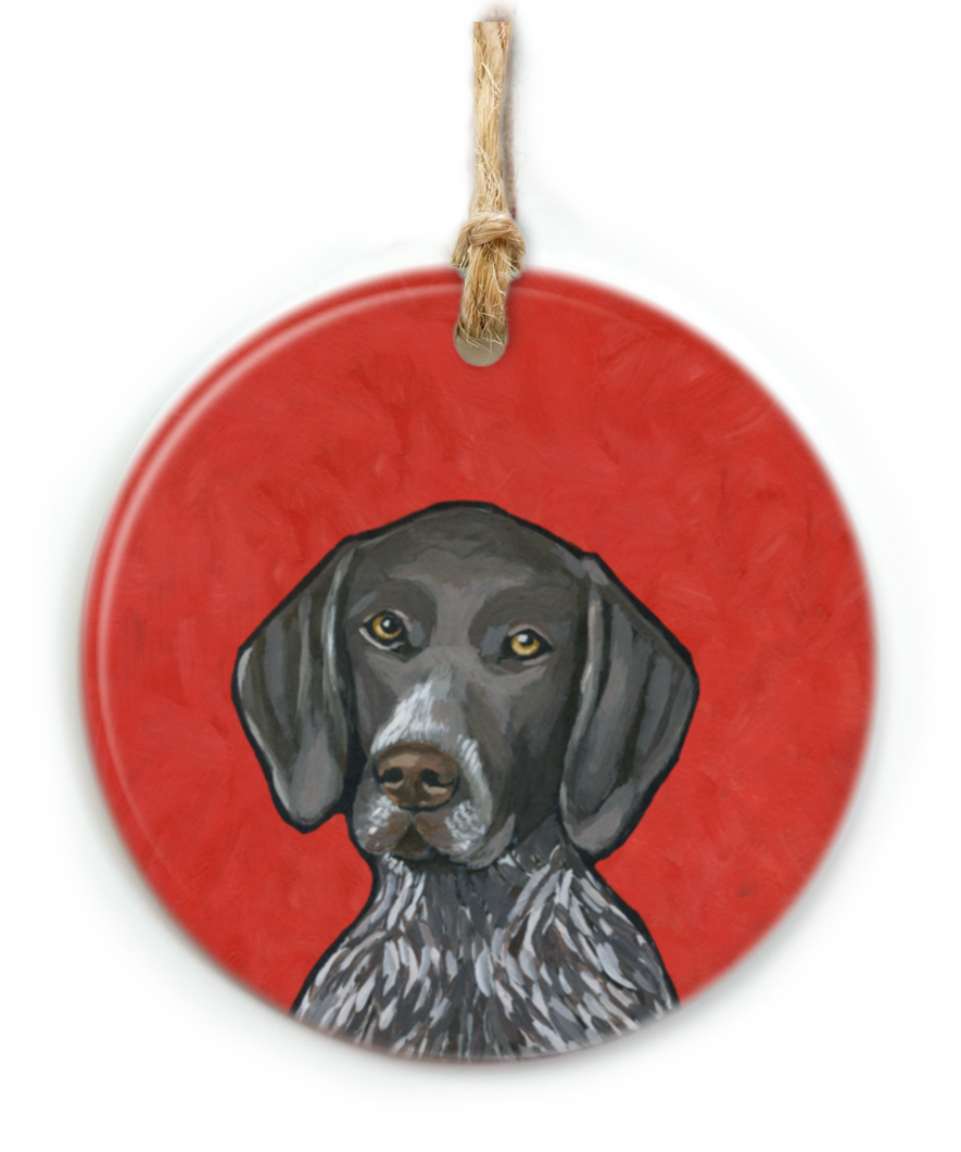 German Shorthaired Pointer Dog Ornament