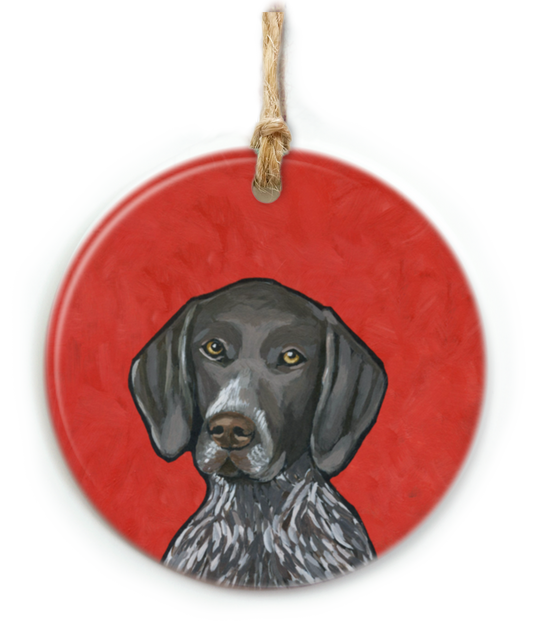 German Shorthaired Pointer Dog Ornament