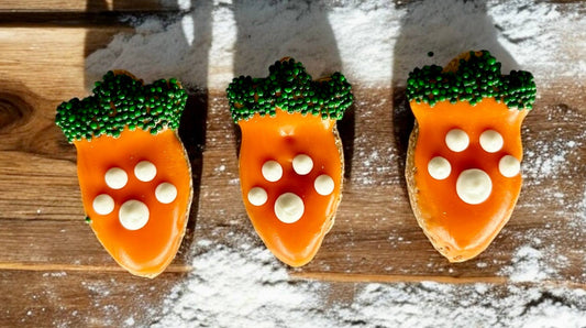 Mini Easter Carrot Dog Treat
