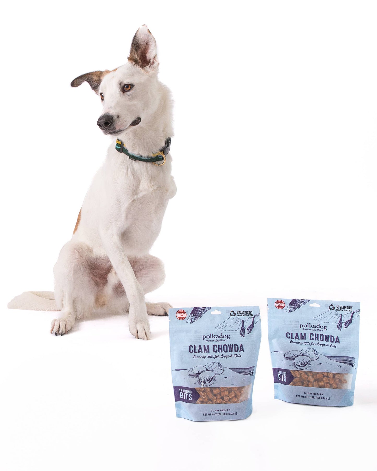 Clam Chowda Bits - 7oz - Dog & Cat Treats