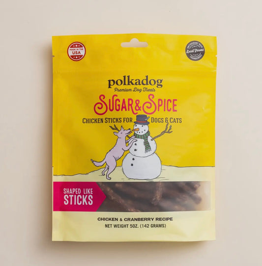 Holiday Pouch: Sugar & Spice (Chicken & Cranberry) - 5oz