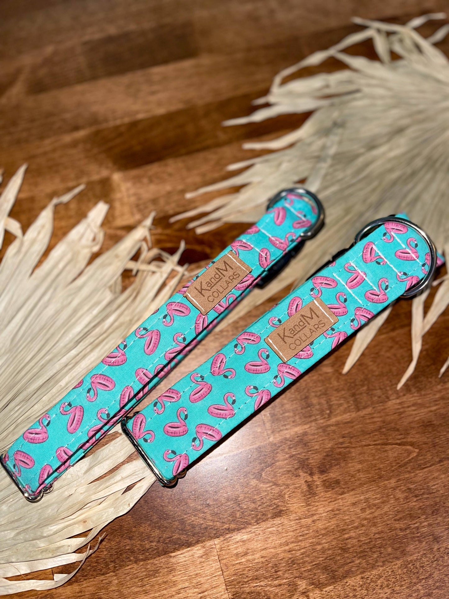 Flamingo Float Dog Collar