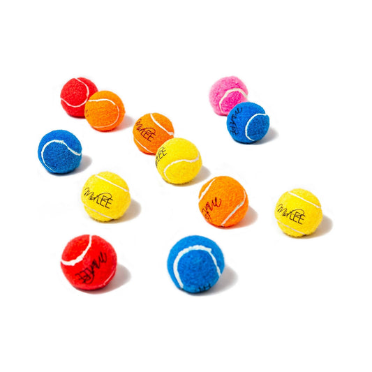 Mini Dog Tennis Balls (Assorted Colors)