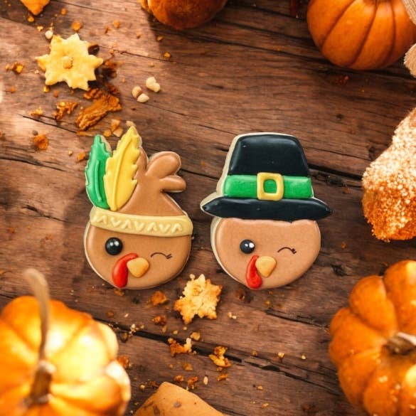 Turkey Gobblers Fall dog treats