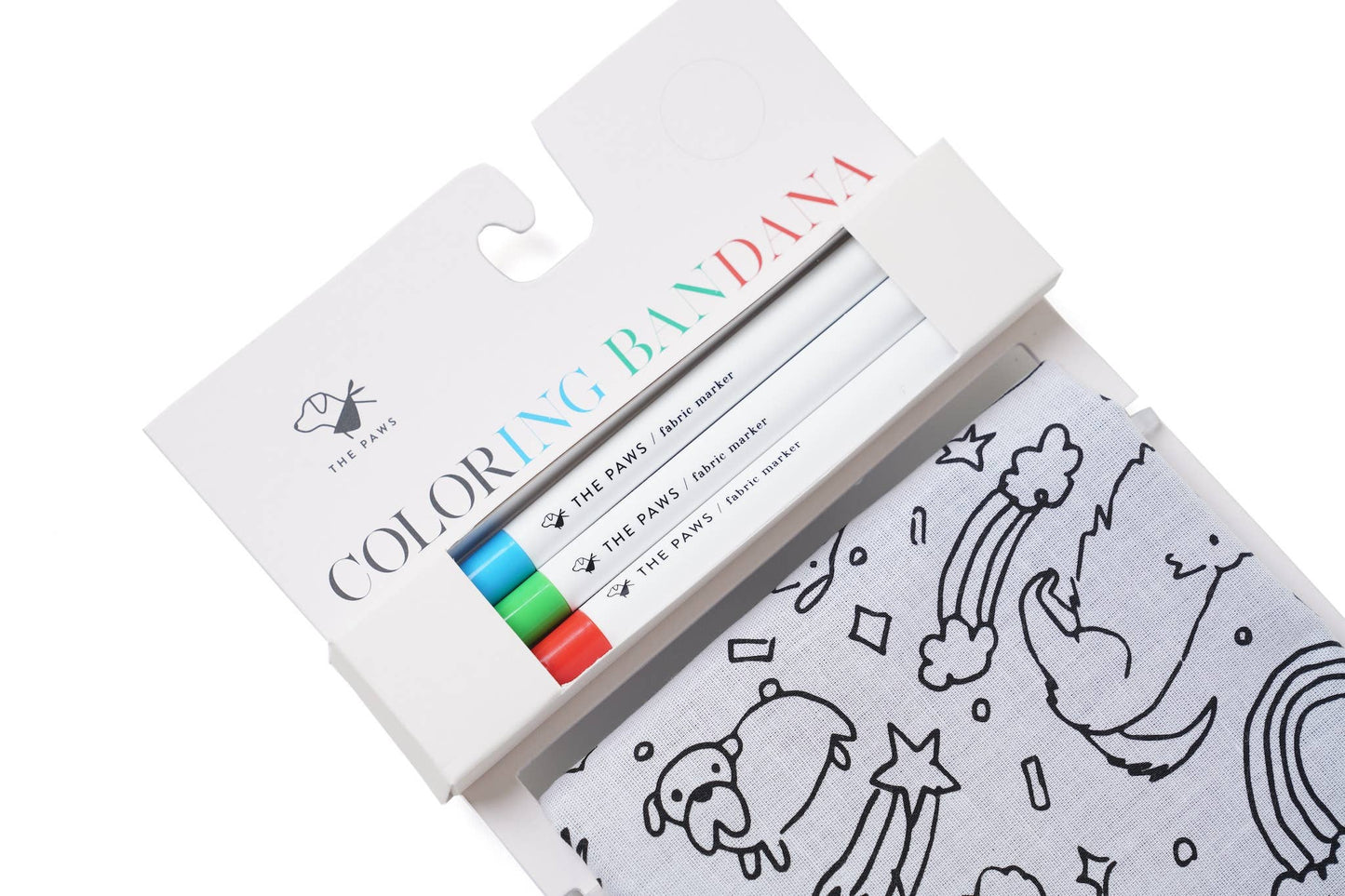 Coloring Bandana for Kids and Adults 