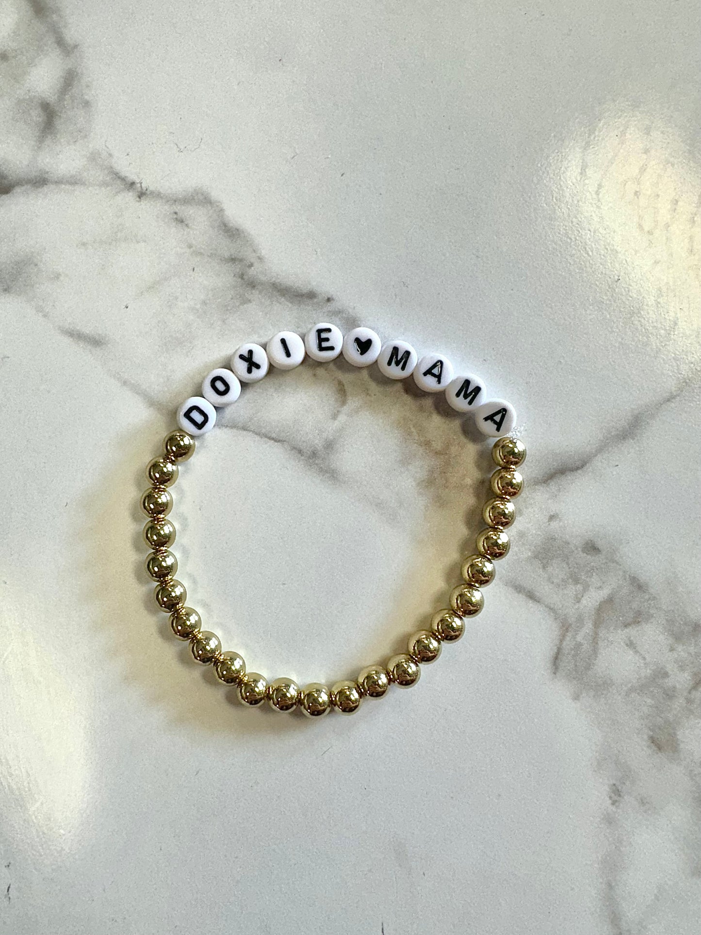 Doxie Mama Word Bracelet