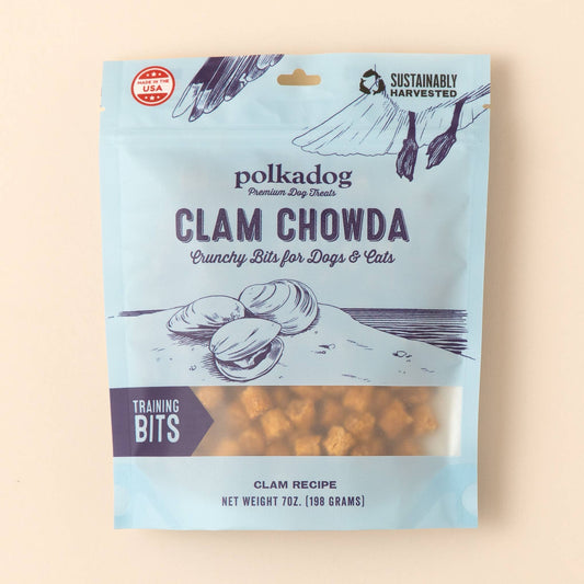 Clam Chowda Bits - 7oz - Dog & Cat Treats