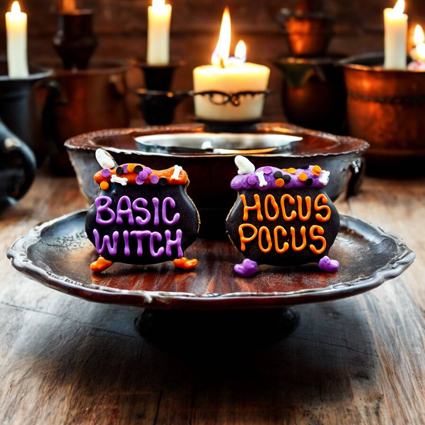 Witch Caldron Halloween dog treats