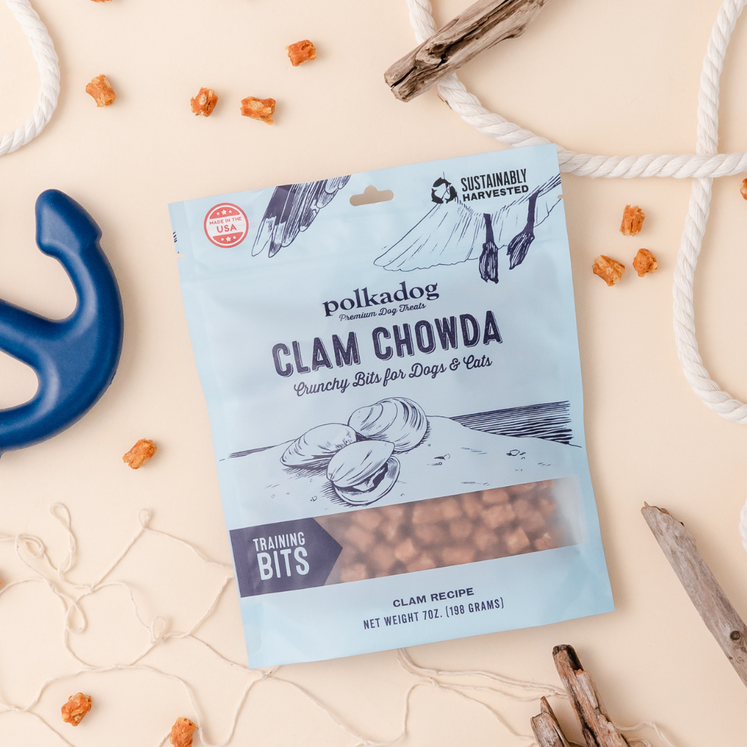 Clam Chowda Bits - 7oz - Dog & Cat Treats