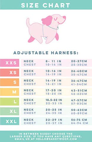 Dog Adjustable Harness - Whole Milk
