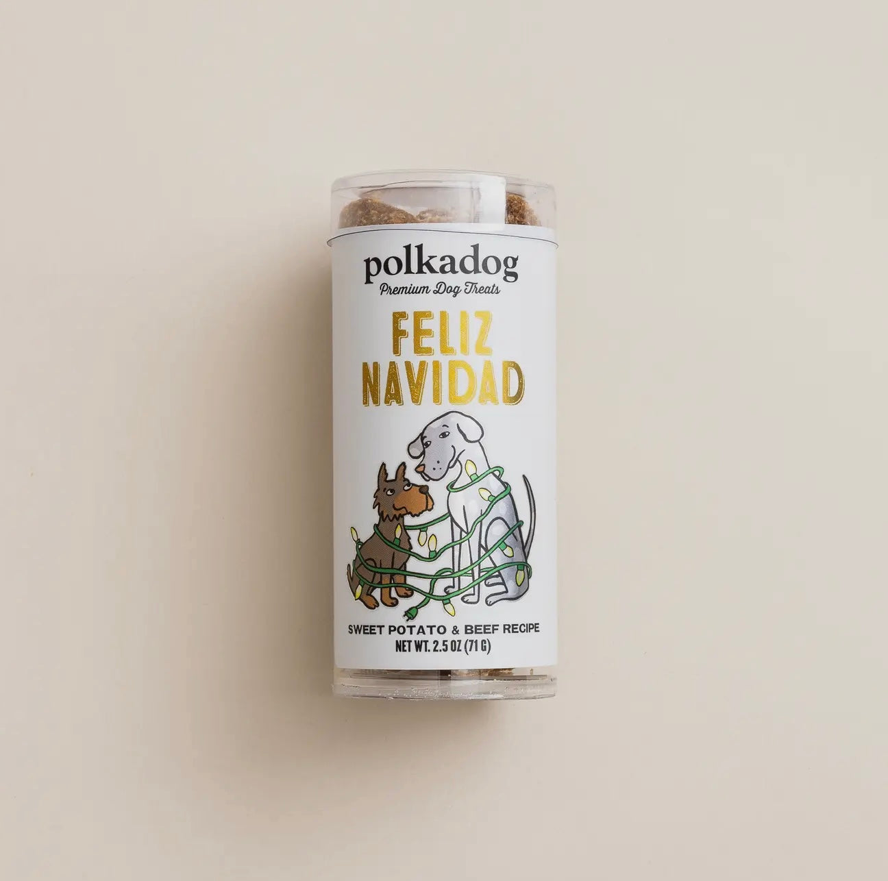 Holiday Mini Tube: Feliz Navidad - Dog Treats